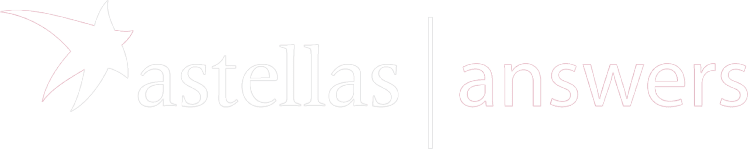 Astellas Answers logo.